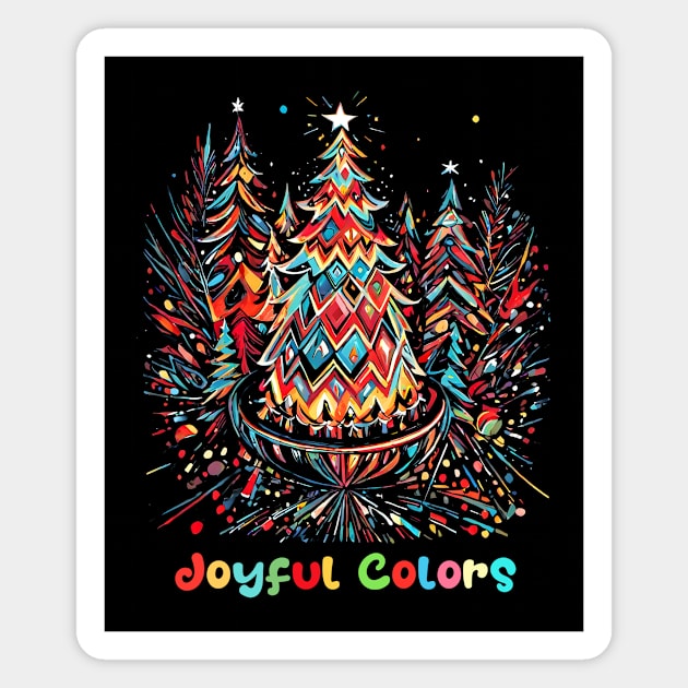 Joyful Colors Magnet by didibayatee